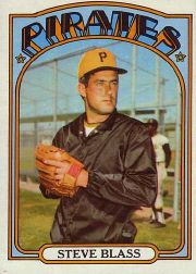 1972 Topps Baseball Cards      320     Steve Blass